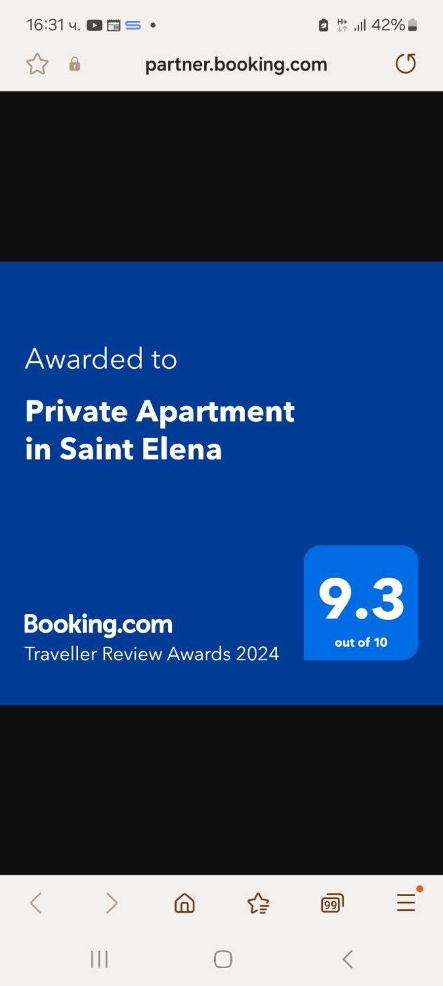Private In Saint Elena Apartment